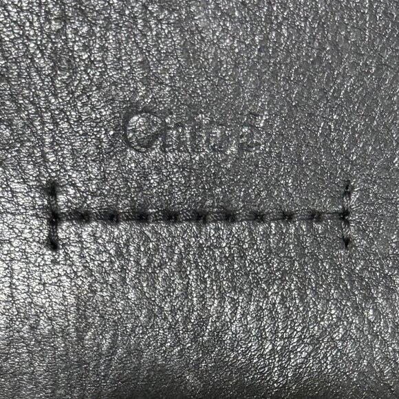 Chloé Myer Tote Bag - Black Leather and Navy Suede - Missing Crossbody Strap - Picture 10 of 14